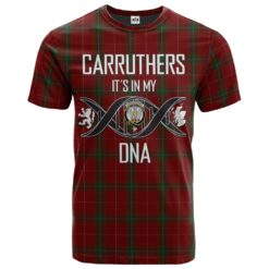 Carruthers Clan DNA In Me Tartan Crest T-Shirt