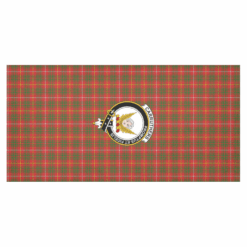 Carruthers modern Crest Tartan Tablecloth