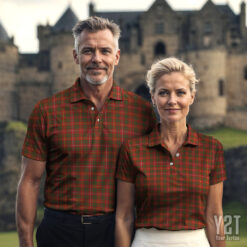Carruthers Scottish Clan Tartan Polo Shirt - Authentic Heritage Apparel