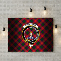Charteris (Earl of Wemyss) Crest Canvas New