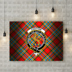 Chattan Crest Canvas New