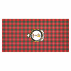 Chisholm Crest Tartan Tablecloth