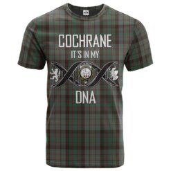 Cochrane Hunting Clan DNA In Me Tartan Crest T-Shirt