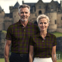 Cochrane Scottish Clan Tartan Polo Shirt - Authentic Heritage Apparel