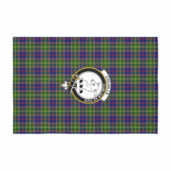 Colville Crest Tartan Tablecloth