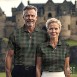 Craig Scottish Clan Tartan Polo Shirt - Authentic Heritage Apparel