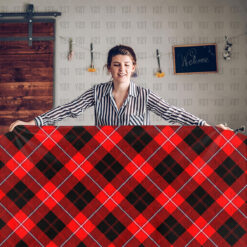 Cunningham Tartan Tablecloth New