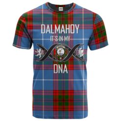 Dalmahoy Clan DNA In Me Tartan Crest T-Shirt