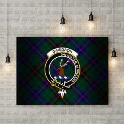 Davidson Crest Canvas New
