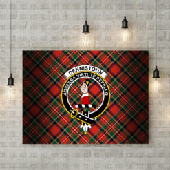 Dennistoun Crest Canvas New
