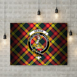 Dewar Crest Canvas New
