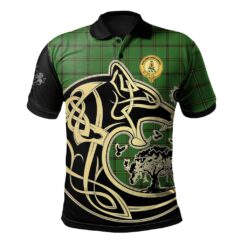 Don Clan Polo Shirt Viking Wolf