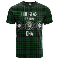 Douglas 02 Clan DNA In Me Tartan Crest T-Shirt
