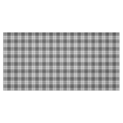 Douglas Grey Modern Tartan Tablecloth