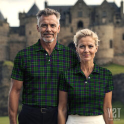 Duncan Scottish Clan Tartan Polo Shirt - Authentic Heritage Apparel