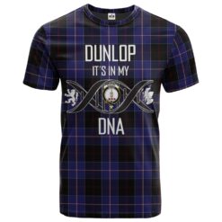 Dunlop Clan DNA In Me Tartan Crest T-Shirt
