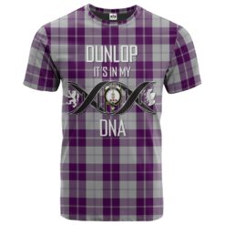 Dunlop Dress Clan DNA In Me Tartan Crest T-Shirt