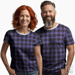 Dunlop Scottish Tartan T-shirt – Authentic Clan Apparel