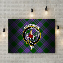 Elphinstone Crest Canvas New