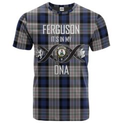 Ferguson Dress Clan DNA In Me Tartan Crest T-Shirt