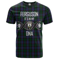 Ferguson of Balquhidder 03 Clan DNA In Me Tartan Crest T-Shirt