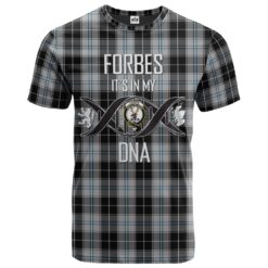Forbes Dress Originaux Clan DNA In Me Tartan Crest T-Shirt