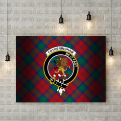 Fotheringham Crest Canvas New