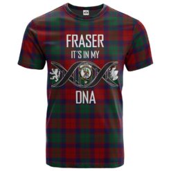 Fraser of Altyre Clan DNA In Me Tartan Crest T-Shirt