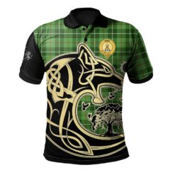 Galloway Clan Polo Shirt Viking Wolf