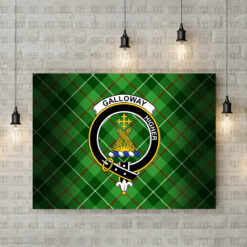 Galloway Crest Canvas New