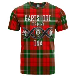 Gartshore Clan DNA In Me Tartan Crest T-Shirt