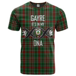 Gayre Bodyguard 02 Clan DNA In Me Tartan Crest T-Shirt