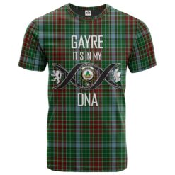 Gayre Clan DNA In Me Tartan Crest T-Shirt