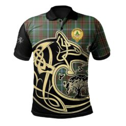 Gayre Clan Polo Shirt Viking Wolf