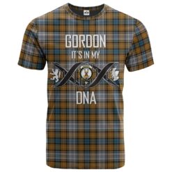 Gordon dress 05 Clan DNA In Me Tartan Crest T-Shirt