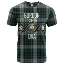 Gordon Dress Clan DNA In Me Tartan Crest T-Shirt