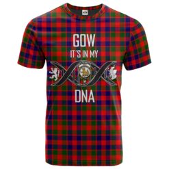 Gow Modern Clan DNA In Me Tartan Crest T-Shirt