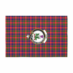 Gow (of Skeoch) Crest Tartan Tablecloth