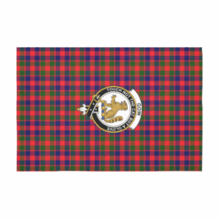 Gow (or McGouan) Crest Tartan Tablecloth