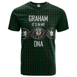 Graham Clan DNA In Me Tartan Crest T-Shirt