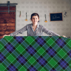 Graham of Menteith Modern back Tartan Tablecloth New