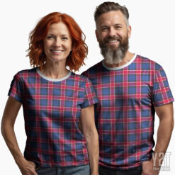 Graham of Menteith Red Scottish Tartan T-shirt – Authentic Clan Apparel