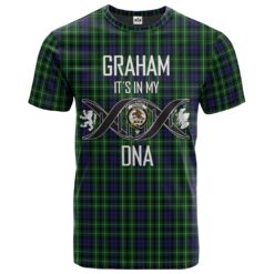 Graham of Montrose 02 Clan DNA In Me Tartan Crest T-Shirt