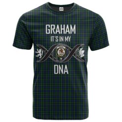 Graham of Montrose 03 Clan DNA In Me Tartan Crest T-Shirt