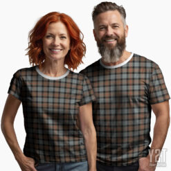 Gunn Weathered Scottish Tartan T-shirt – Authentic Clan Apparel