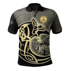 Haig Clan Polo Shirt Viking Wolf