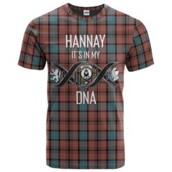 Hannay Dress Clan DNA In Me Tartan Crest T-Shirt