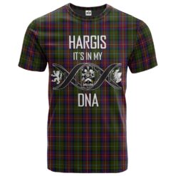 Hargis Clan DNA In Me Tartan Crest T-Shirt