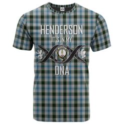 Henderson Dress Clan DNA In Me Tartan Crest T-Shirt
