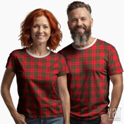 Heron Scottish Tartan T-shirt – Authentic Clan Apparel